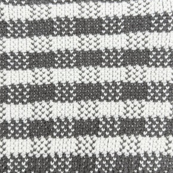 NWT 525 AMERICA Gingham Sweater Tank Top Womens Sz Small Slate Multi - Picture 5 of 5